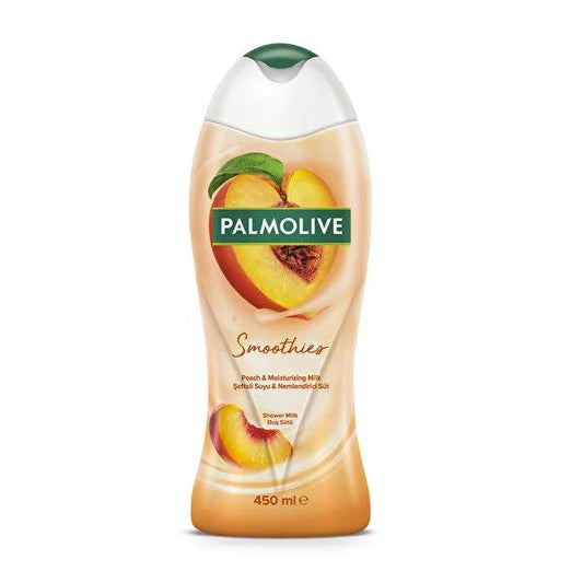 Palmolive Peach Smoothie Body Wash: 450ml Hydrating Shower Gel, Refreshing Peach Scent - Affordable & Fragrant by Beauty Care Bag