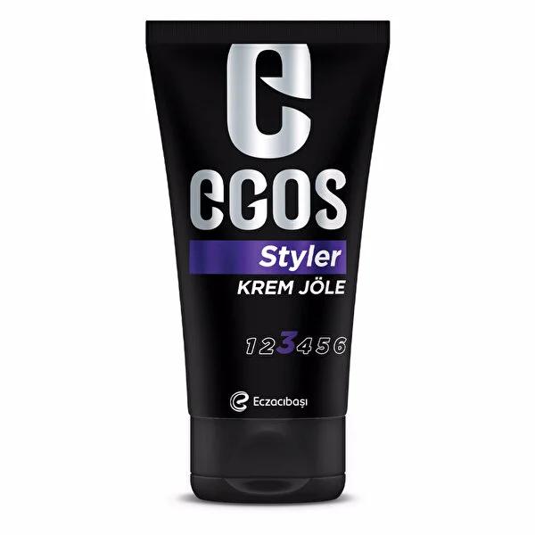 Egos Vitamin Enriched Hair Styling Gel - Nourishing, Long Lasting, Non-Greasy, Dandruff-Free Hair Care - 5.07 fl oz by Beauty Care Bag