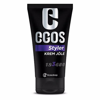 Egos Vitamin Enriched Hair Styling Gel - Nourishing, Long Lasting, Non-Greasy, Dandruff-Free Hair Care - 5.07 fl oz by Beauty Care Bag