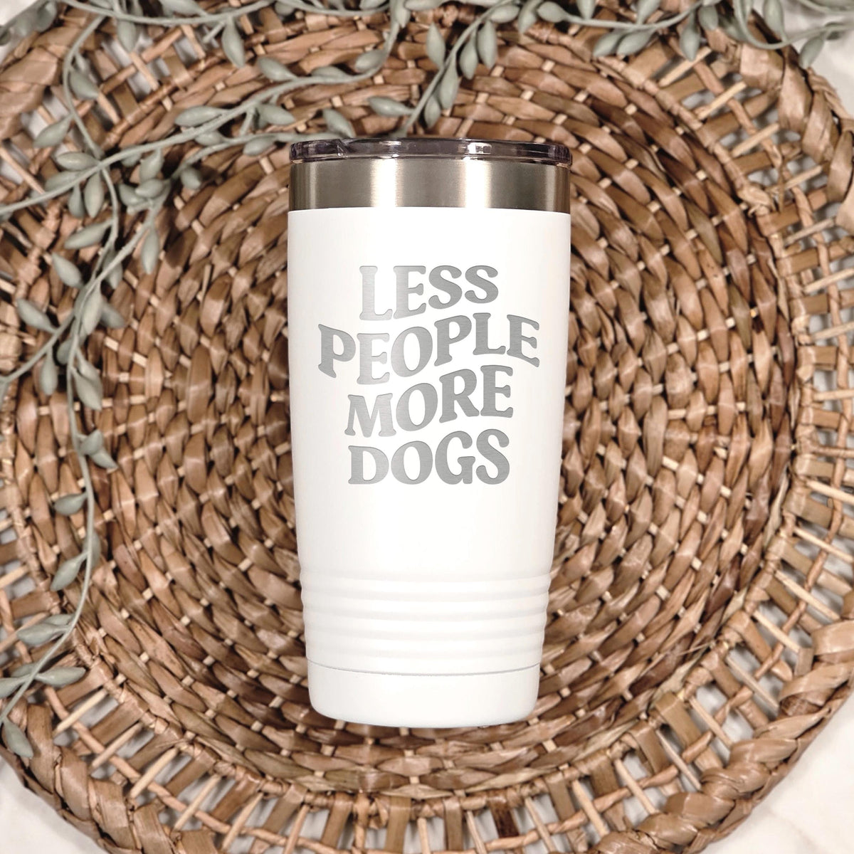 Stainless Steel Tumbler - Double Wall Insulation 20 Oz Custom Travel Mug by Joyful Moose