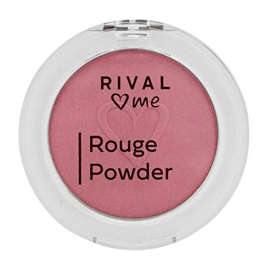 Rival Loves Me Vegan Blush No:03 Pink Grapefruit - Dermatologically Tested, Portable Compact Makeup for Healthy Glow by Beauty Care Bag