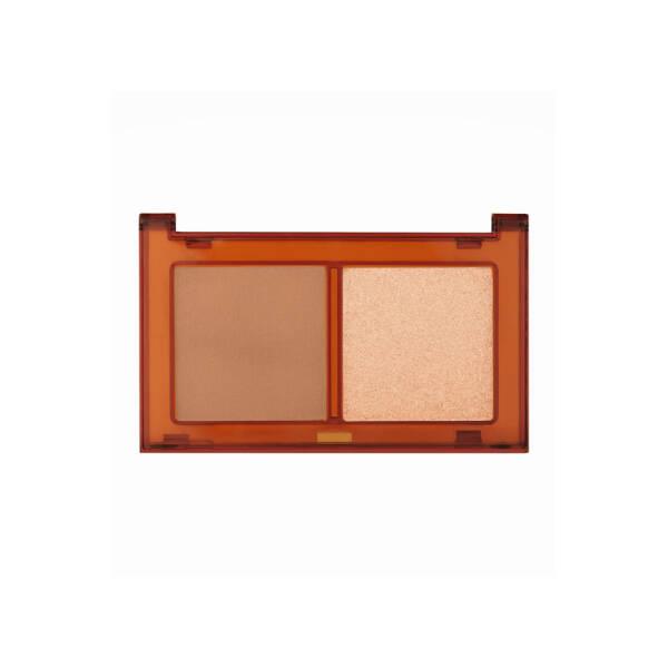 Pastel Profashion: Sun Kissed Bronzer & Soft Glow Highlighter Set - Natural Bronzed Glow & Radiant Face Highlighting Makeup - Vegan & Cruelty-Free by Beauty Care Bag