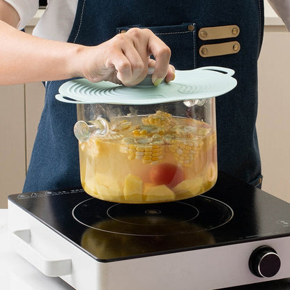 Silicone Pot Cover & Spill-Proof Container Lid by SmartPursue™
