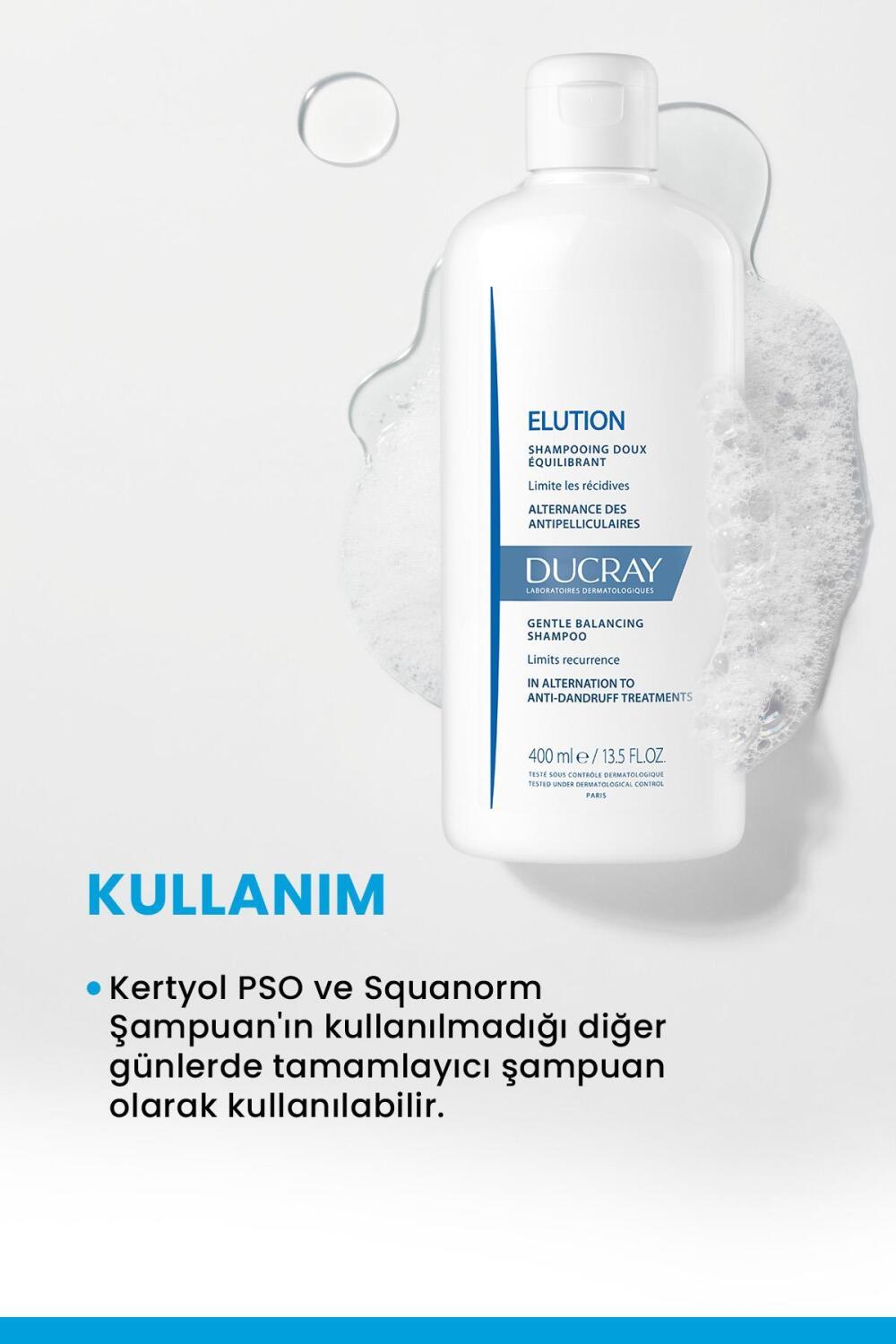 Ducray Elution shampoo 400ml – view 4