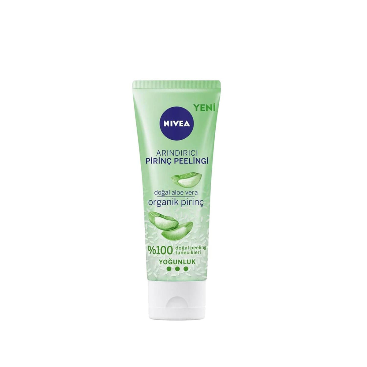 Nivea exfoliating body scrub with rice extract, 2.54 fl oz