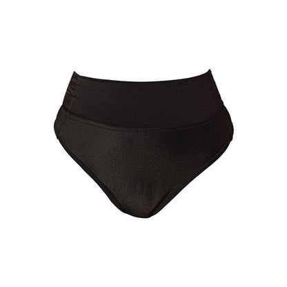 Pedkini Black High Waisted Period Swimwear Bikini Bottom: Leakproof Protection for Worry-Free Swimming During Menstruation by Beauty Care Bag