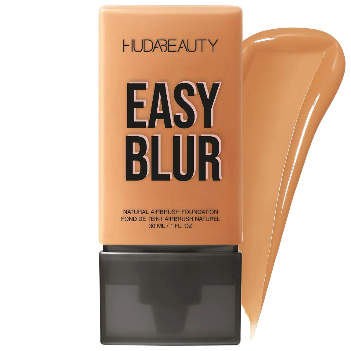 Huda Beauty Easy Blur airbrush foundation, vegan and non-comedogenic