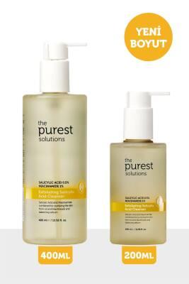 The Purest Solutions Salicylic Acid Cleansing Gel for Oily Skin - 400ml Acne Treatment & Purifying Cleanser by Beauty Care Bag