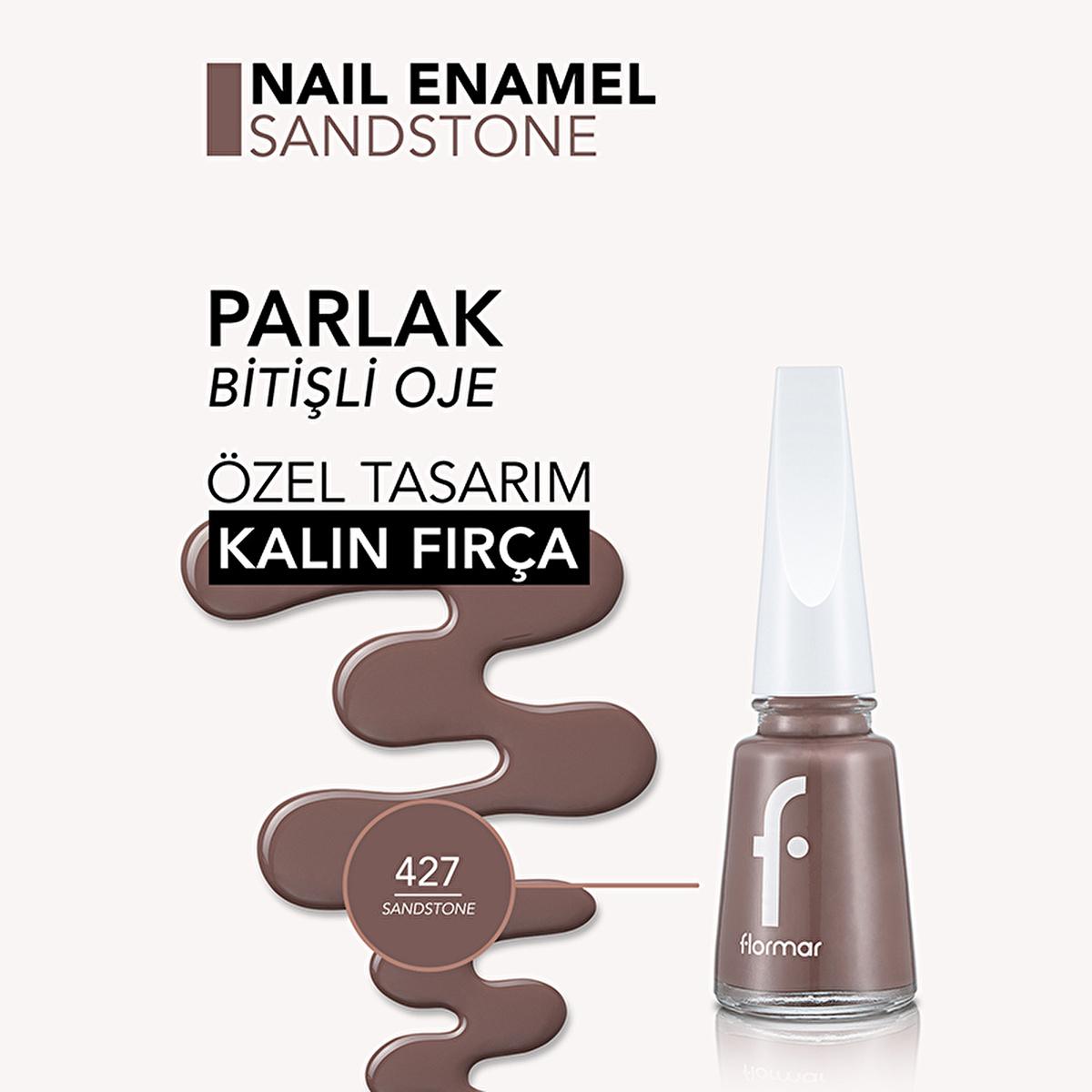Flormar Nail Enamel 427 Sandstone – view 5