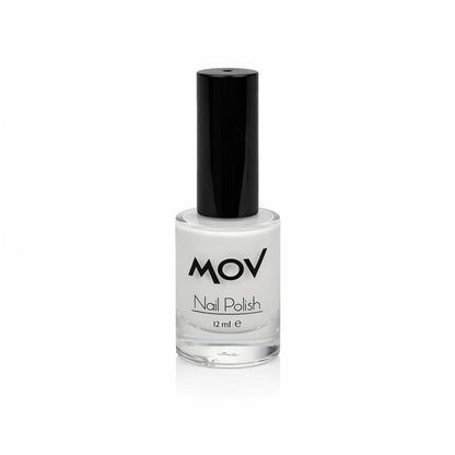 Mov Nail Polish No: 01 Classic White 10ml by Beauty Care Bag