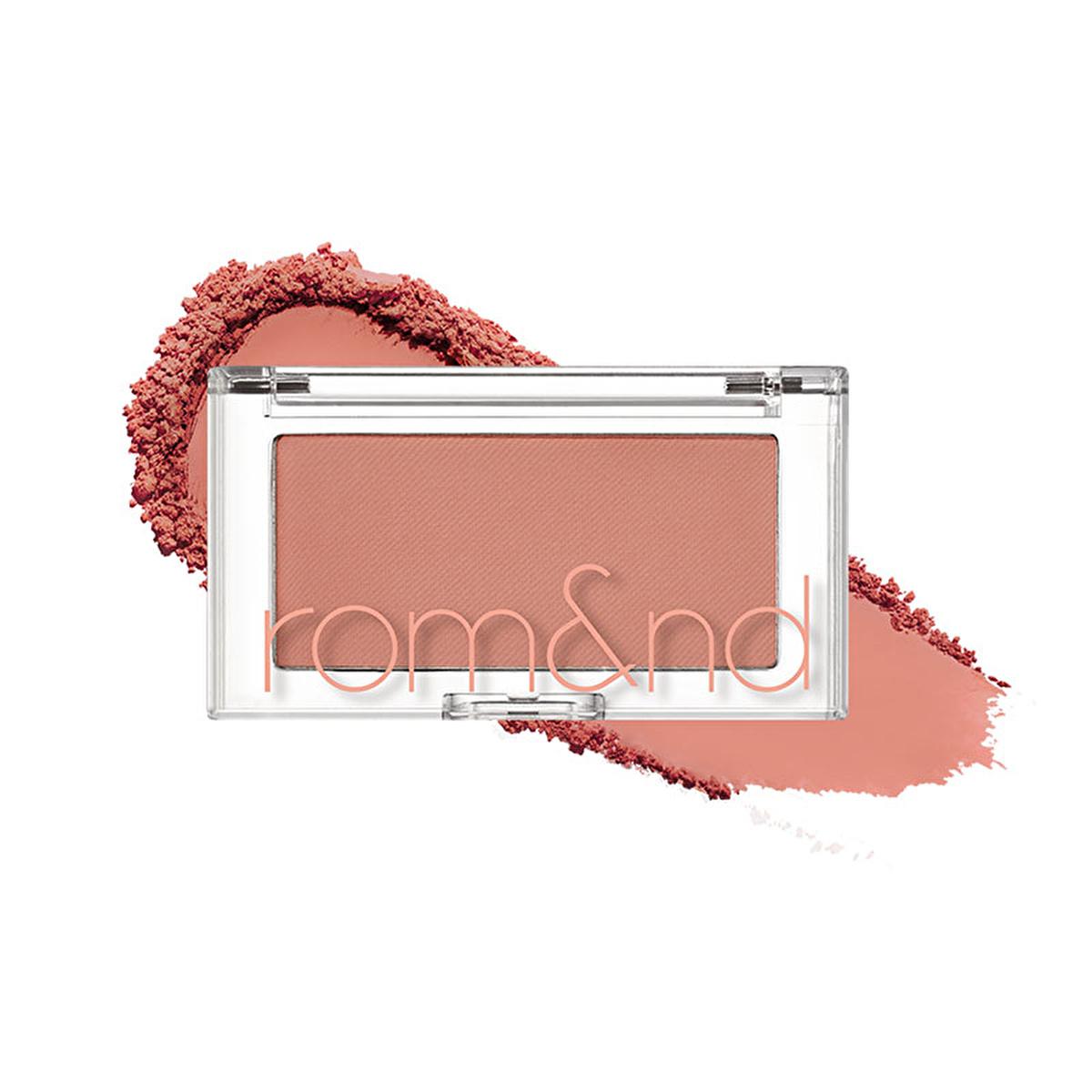 rom&nd Better Than Cheek Blush - C03 Fig Chip: Natural Pastel Blush for Long-Lasting, Oil Control & Silky Smooth Finish by Beauty Care Bag