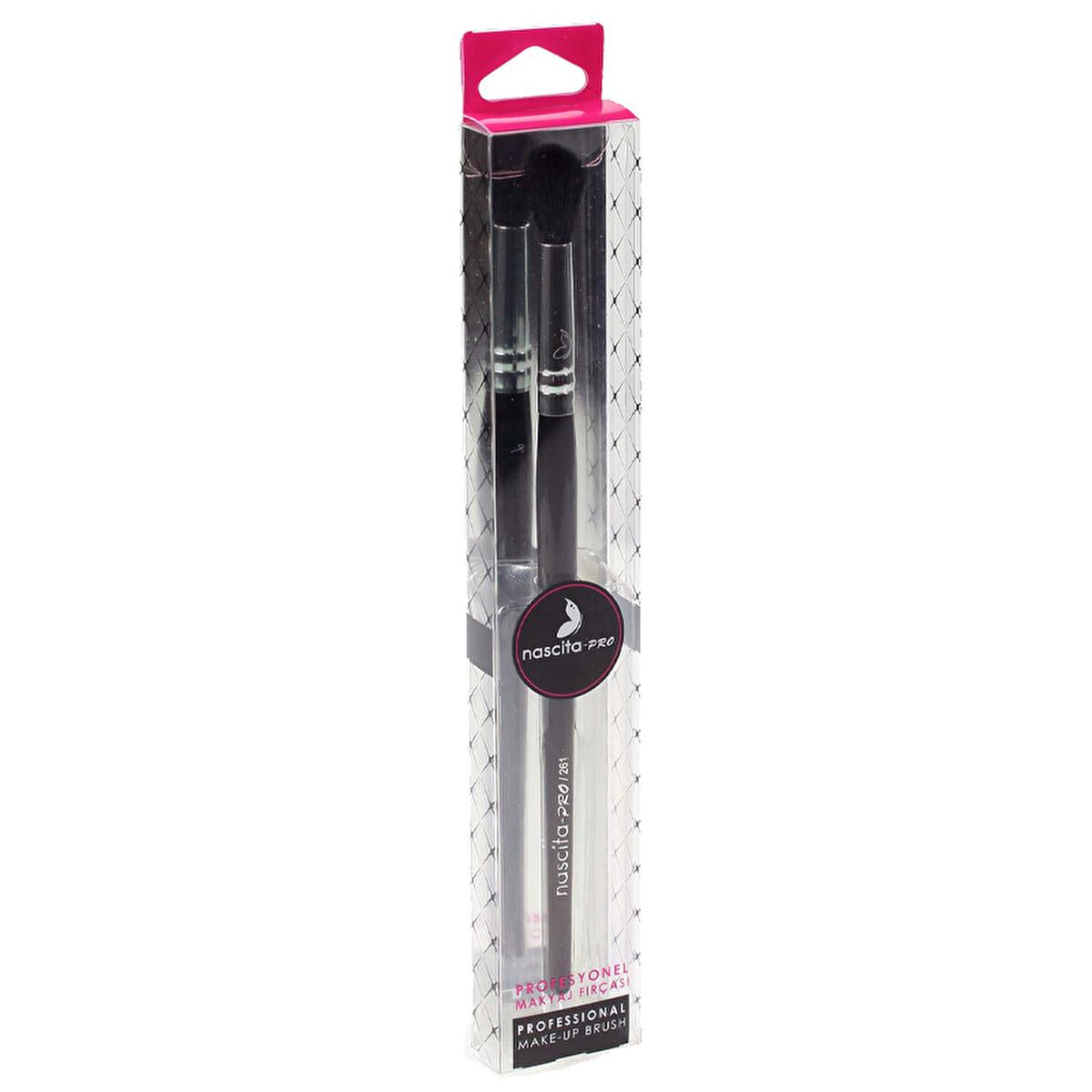 Nascita Pro 261 Wide Eyeshadow Blending Makeup Brush - Precise Eyeshadow Application by Beauty Care Bag