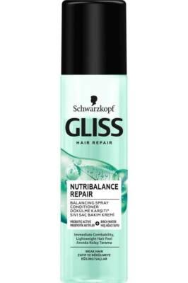 Gliss NutriBalance Repair Hair Cream 200ml - Nourishing Prebiotic Hair Treatment for Damaged Hair by Beauty Care Bag