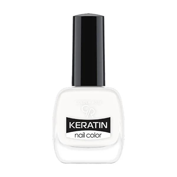 Golden Rose Keratin Nail Polish No: 02 - Shiny & Long-Lasting Nail Color with Keratin Benefits by Beauty Care Bag