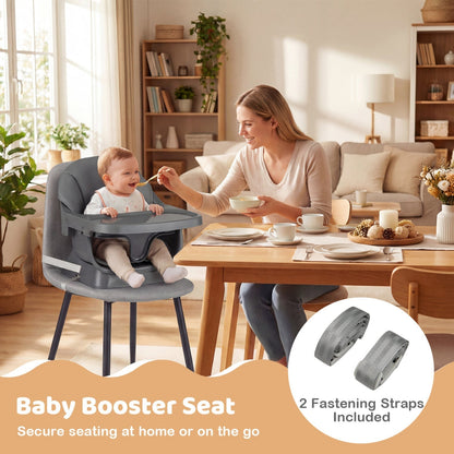 9-in-1 convertible high chair with solid wood legs by GBruno Store, view 8