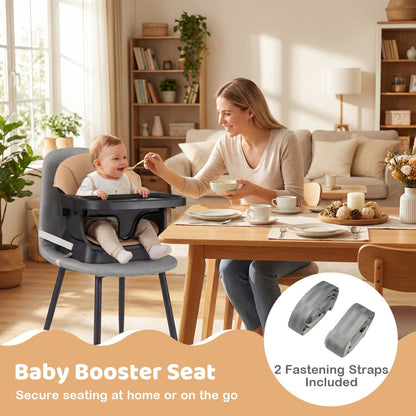 9-in-1 convertible high chair with solid wood legs by GBruno Store, view 15
