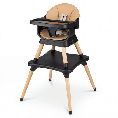9-in-1 convertible high chair with solid wood legs by GBruno Store, view 12