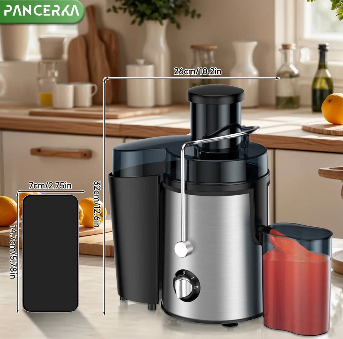 JuiceMax 800W Juicer by V.I.P Digital Presence