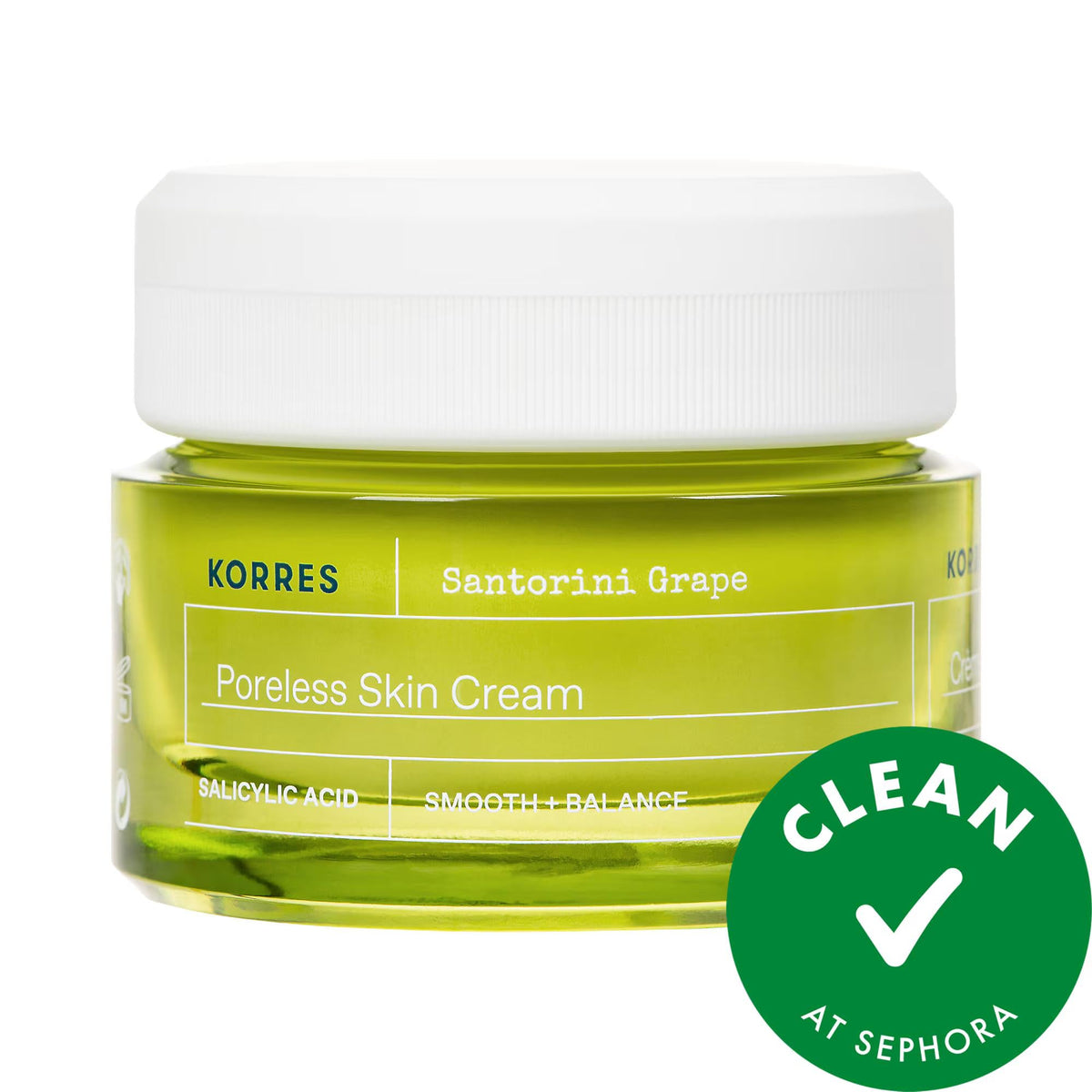 Santorini Grape: Poreless Skin Cream - Lightweight, Oil Control, Acne Treatment, Vegan Moisturizer for Visibly Smoother Skin by Beauty Care Bag