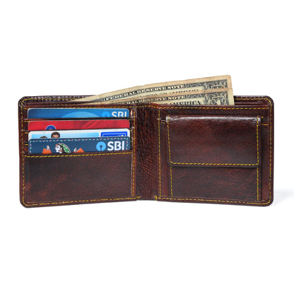 Ryan Classic Bi-Fold Wallet by Classy Leather Bags