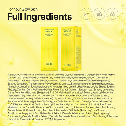 Goodal Green Tangerine Vitamin C Dark Spot Serum Alpha by AsiaBeautyMall
