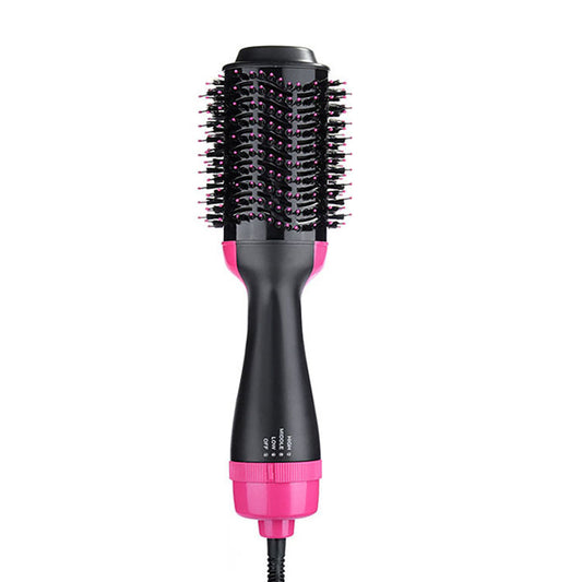 2-in-1 hot air brush hair dryer by Teal Simba
