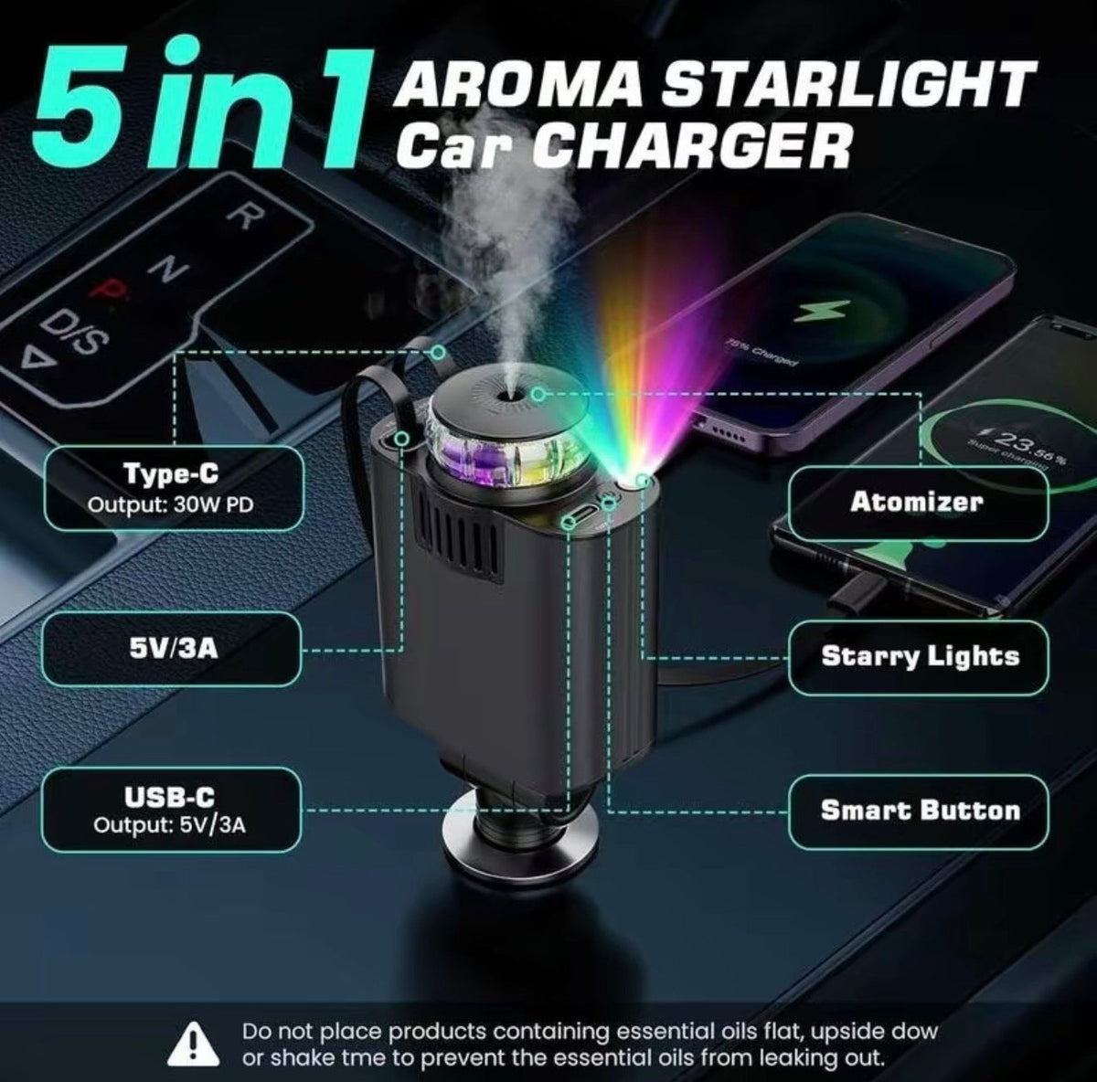 StellarDrive Car Charger by V.I.P Digital Presence
