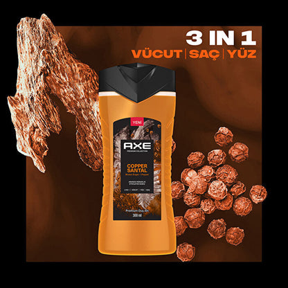 Axe Copper Santal shower gel – view 8