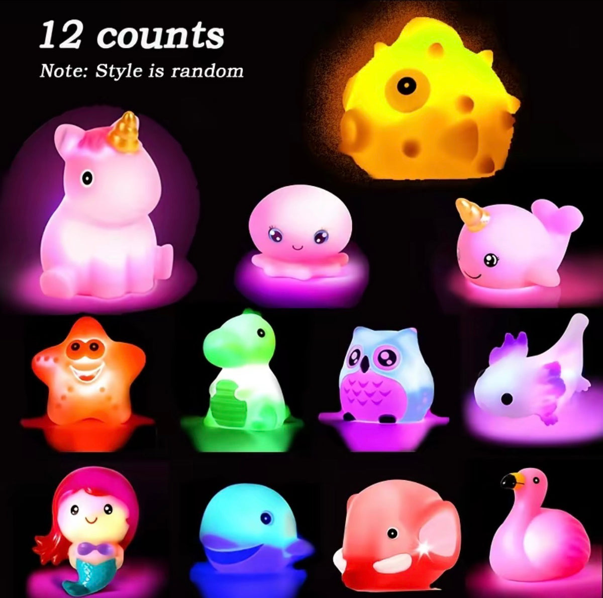 GlowSplash LED Bath Toy by V.I.P Digital Presence