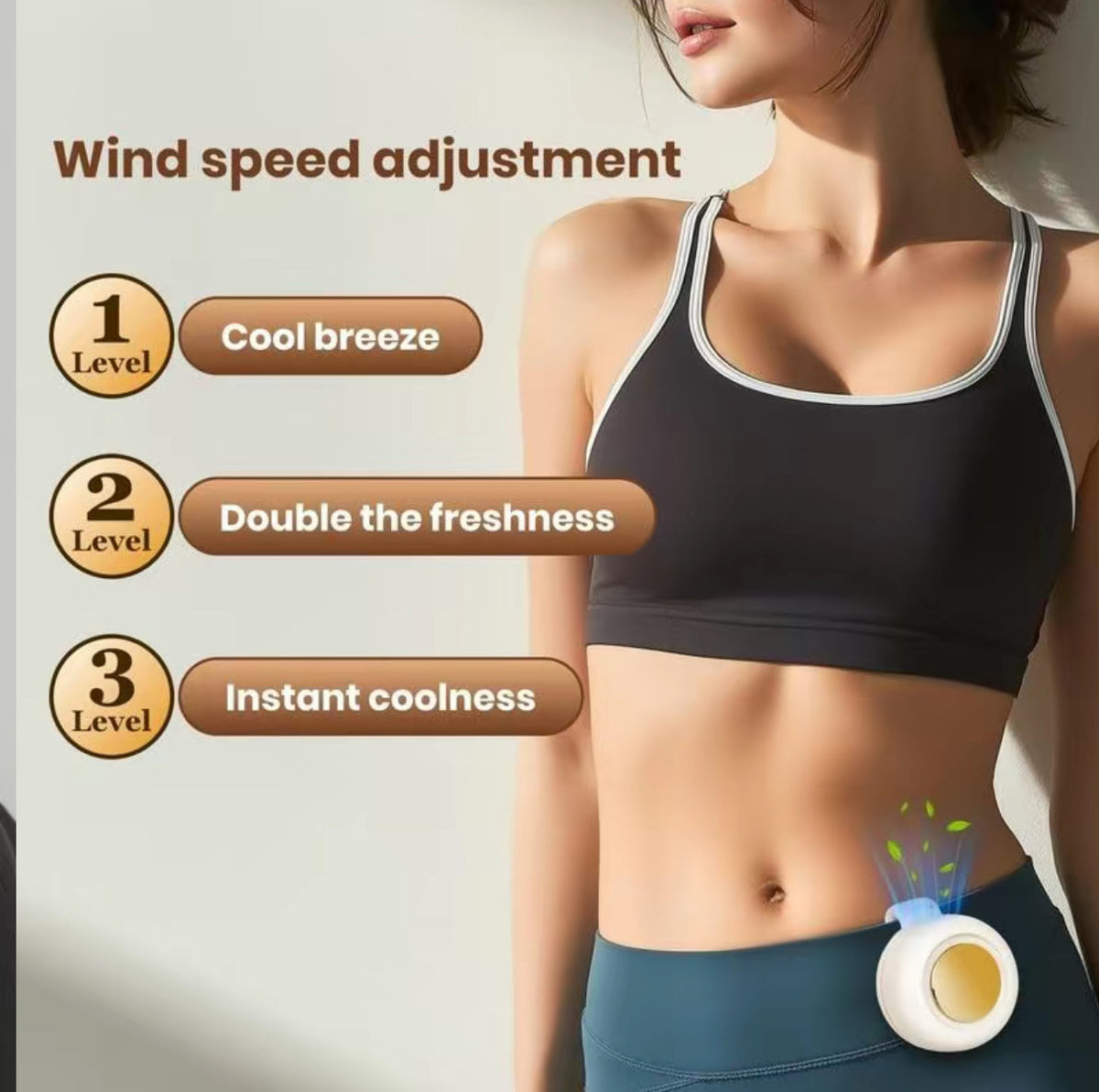 Breeze Mini Fan by V.I.P Digital Presence