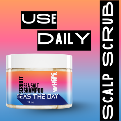 Scrub- Sea Salt Shampoo by Whipi Co
