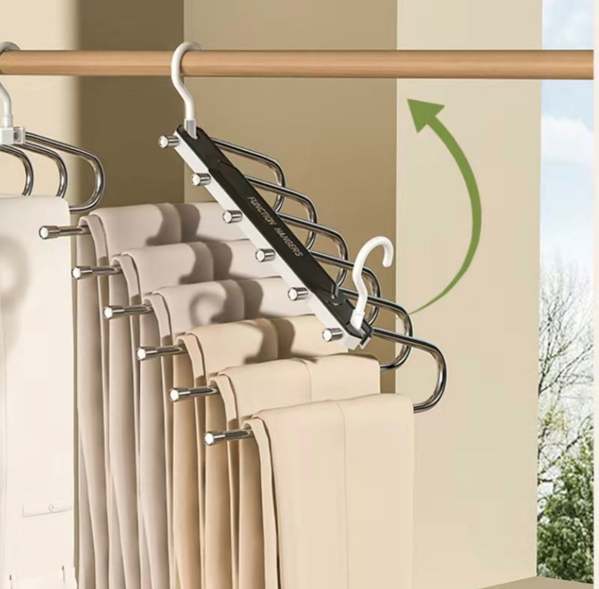 FoldSpace Pants Hanger by V.I.P Digital Presence