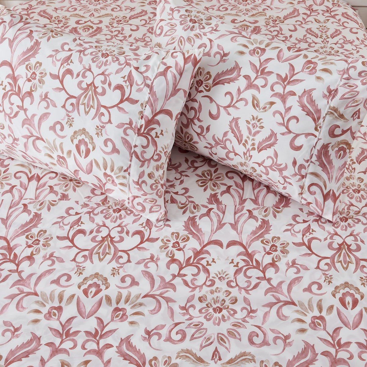 Watercolor Floral Sheet Set - Delia Collection by Great Bay Home