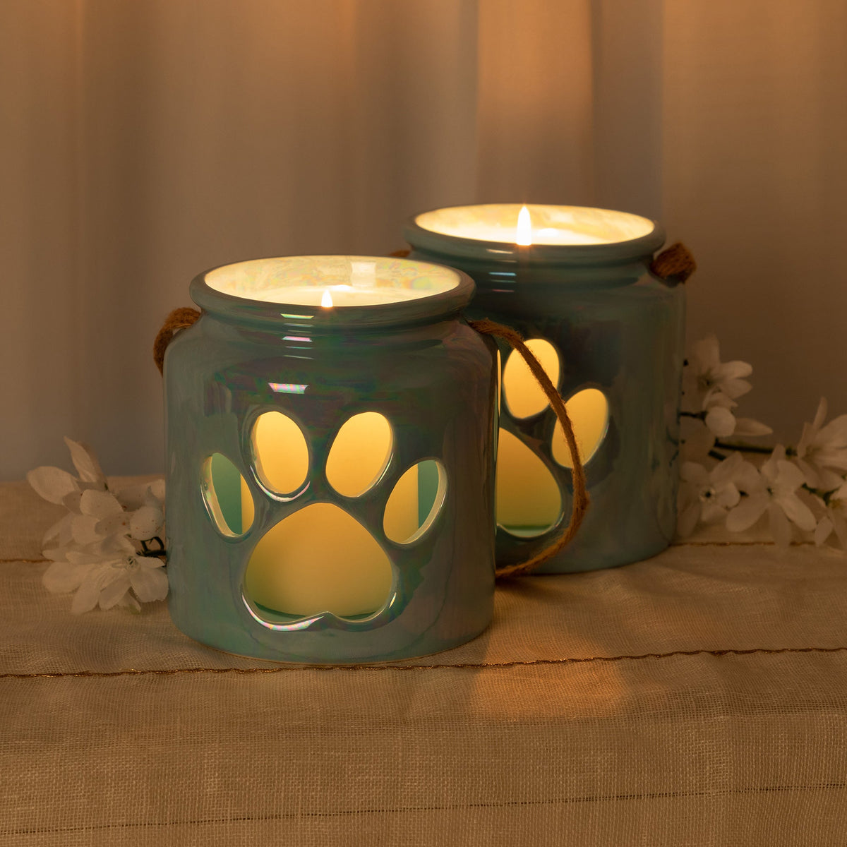 Heart Paw Candle Holder - Set of 2 by GreaterGood