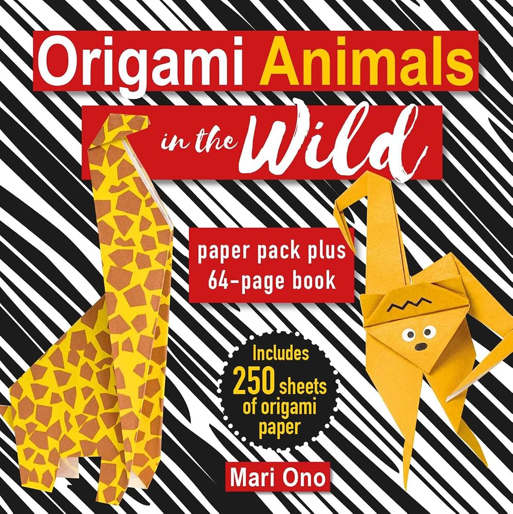 Origami Animals in the Wild: Paper block plus 64-page book by Book Outpost