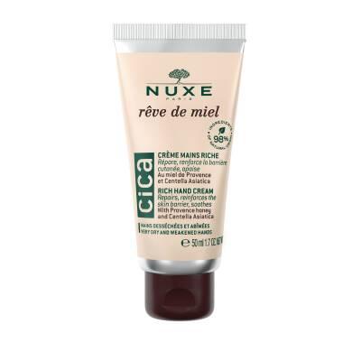 Nuxe Reve De Miel: Intensive Honey Hand Cream for Dry, Damaged Skin | Repairing & Moisturizing with Centella Asiatica by Beauty Care Bag