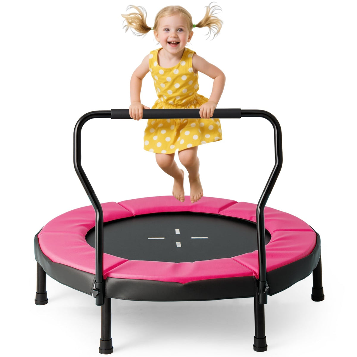 40 inch indoor outdoor kids fitness trampoline, GBruno Store, view 3