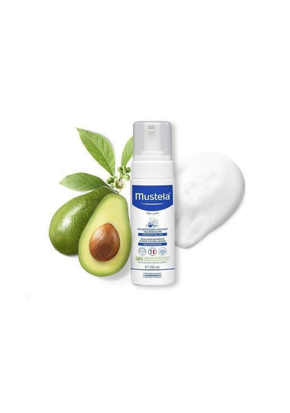 Mustela Baby Foam Shampoo for Newborns - Gentle, Tear-Free, 5.07 fl oz by Beauty Care Bag