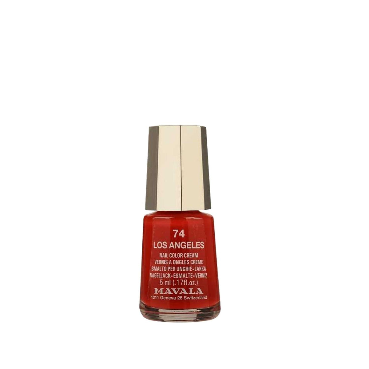 Mavala Mini Color Los Angeles 5 ml - Portable Nail Polish for Travel & Nail Care by Beauty Care Bag