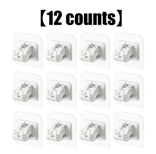 CrystalFix Curtain Rod Hooks Set by V.I.P Digital Presence