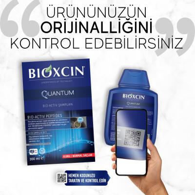 Bioxcin Quantum Shampoo for Dry-Normal Hair - Nourishing, Moisturizing, Argan Oil & Keratin Enriched by Beauty Care Bag