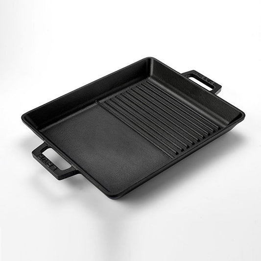 Lava cast iron hybrid grill pan – view 2