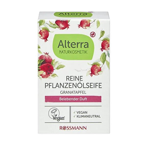 Alterra 100% Natural Pomegranate Extract Soap - Vegan, Dermatologically Tested, Climate-Neutral Certified by Beauty Care Bag