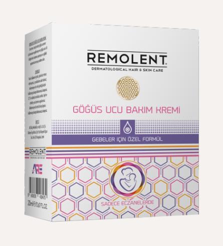 Remolent Nipple Cream: Soothe Sore Nipples & Protect During Breastfeeding - Cracked Nipple Relief, Postpartum Care by Beauty Care Bag