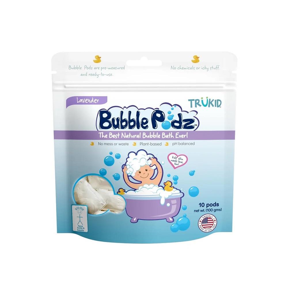 TruKid Bubble Podz Lavender Bubble Bath 10 Count by Beauty Care Bag