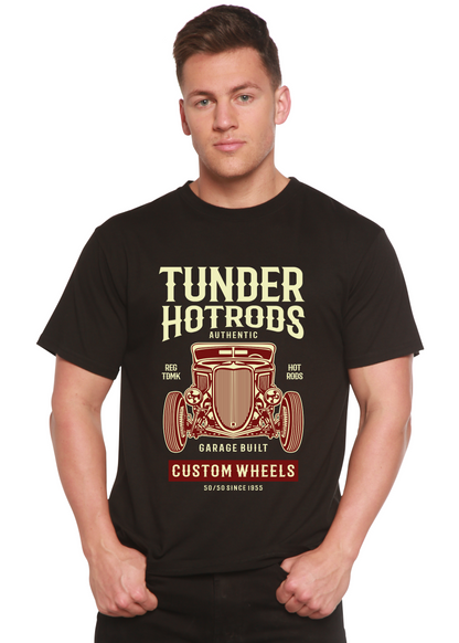 Thunder Hot men's short sleeve graphic T-shirt in bamboo viscose and organic cotton