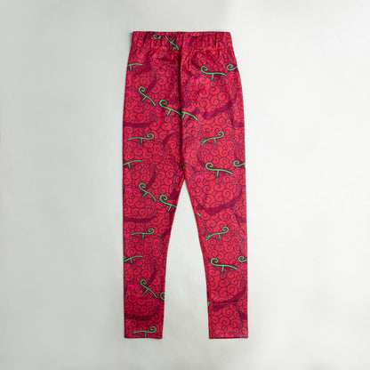 Op Op women's everyday leggings with sublimated design