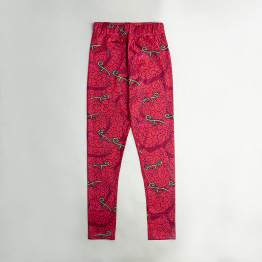 Op Op women's everyday leggings with sublimated design