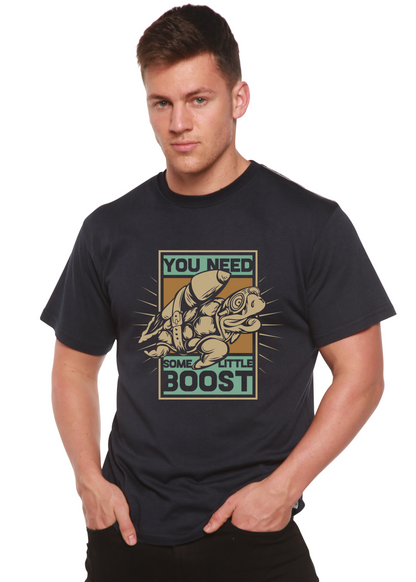 You Need Boost men's bamboo graphic T-shirt – view 7