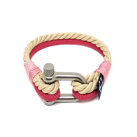 Yachting Classic and Pink Nautical Bracelet by Teal Abderus